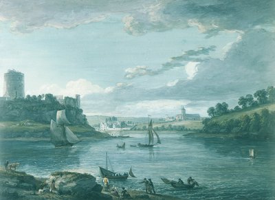 Pembroke Castle door Paul Sandby